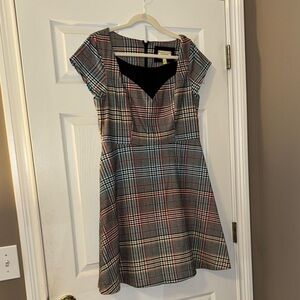 Anthropologie Moulinette Soeurs Plaid Women's Dress